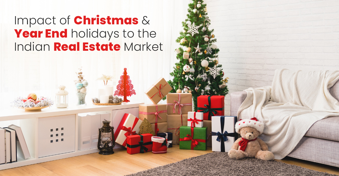 How does India's Real Estate market act around Chr...